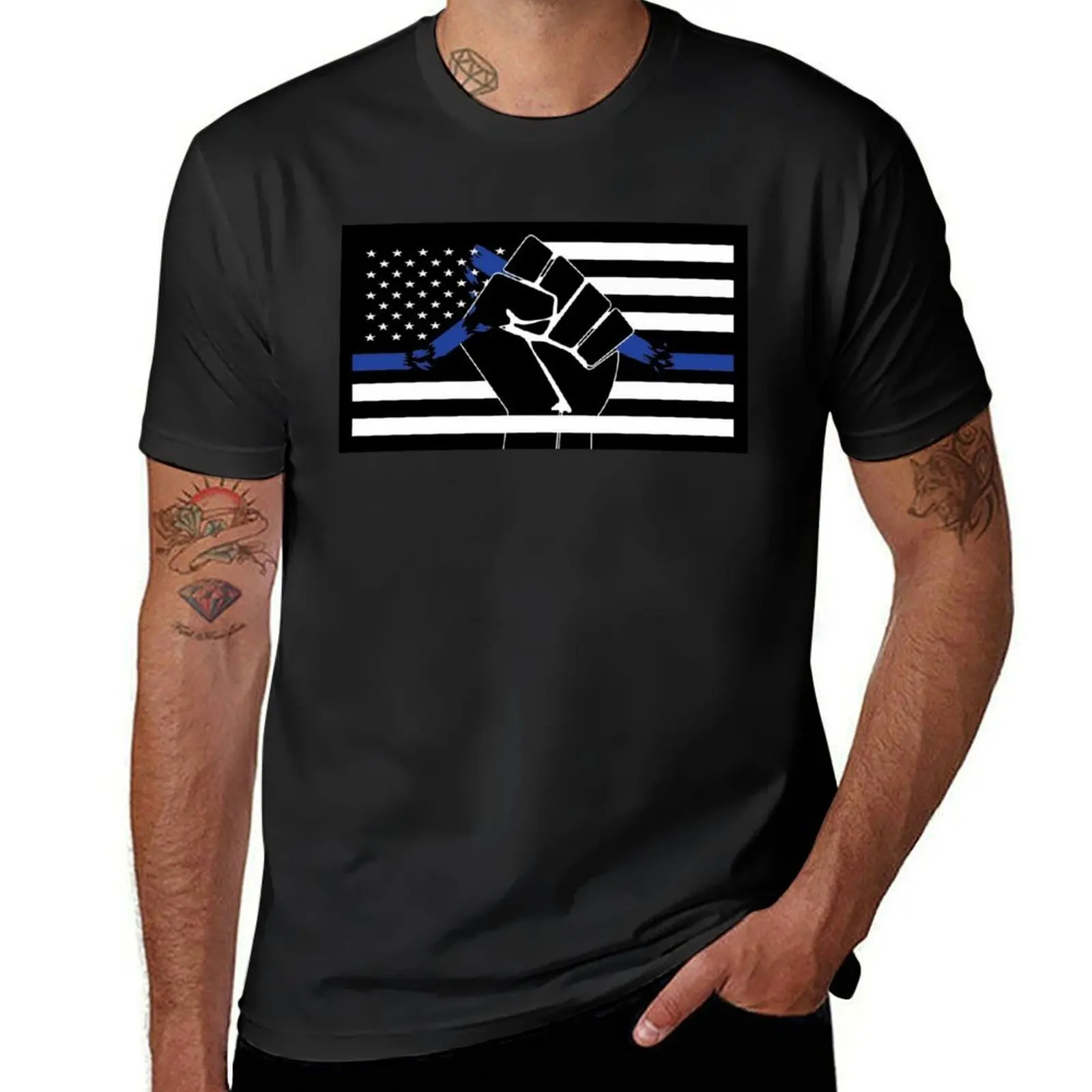The Thin Blue Line... T-Shirt street wear vintage anime shirt oversized vintage t shirt men
The Thin Blue Line... T-Shirt street wear vintage anime shirt oversized vintage t shirt men