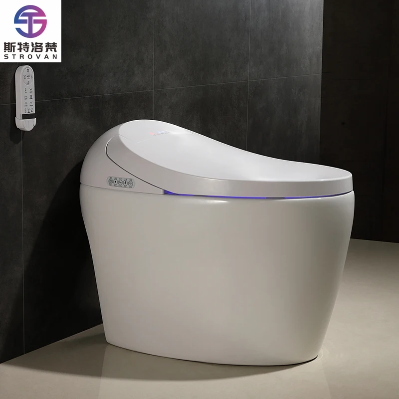 ZXHK Wholesale Cheap 110V/220V s Trap/p Trap Japanese Bathroom Auto Flush Intelligent Electric Bidet Automatic Wc Smart Toilet B
ZXHK Wholesale Cheap 110V/220V s Trap/p Trap Japanese Bathroom Auto Flush Intelligent Electric Bidet Automatic Wc Smart Toilet B