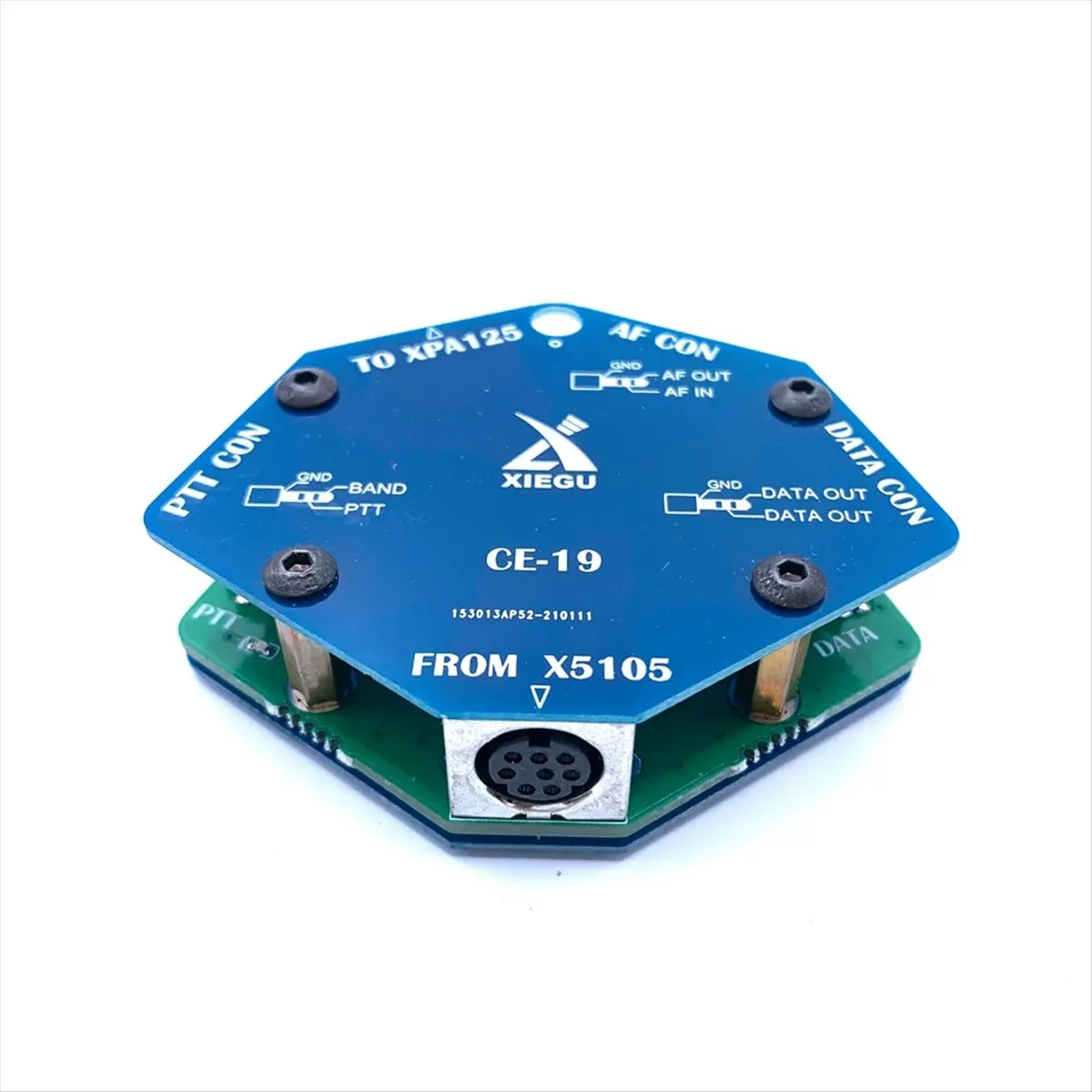 Карта расширения интерфейса данных M85K CE-19 для коротковолнового приемопередатчика G90 XPA125 ACC X5105
Карта расширения интерфейса данных M85K CE-19 для коротковолнового приемопередатчика G90 XPA125 ACC X5105