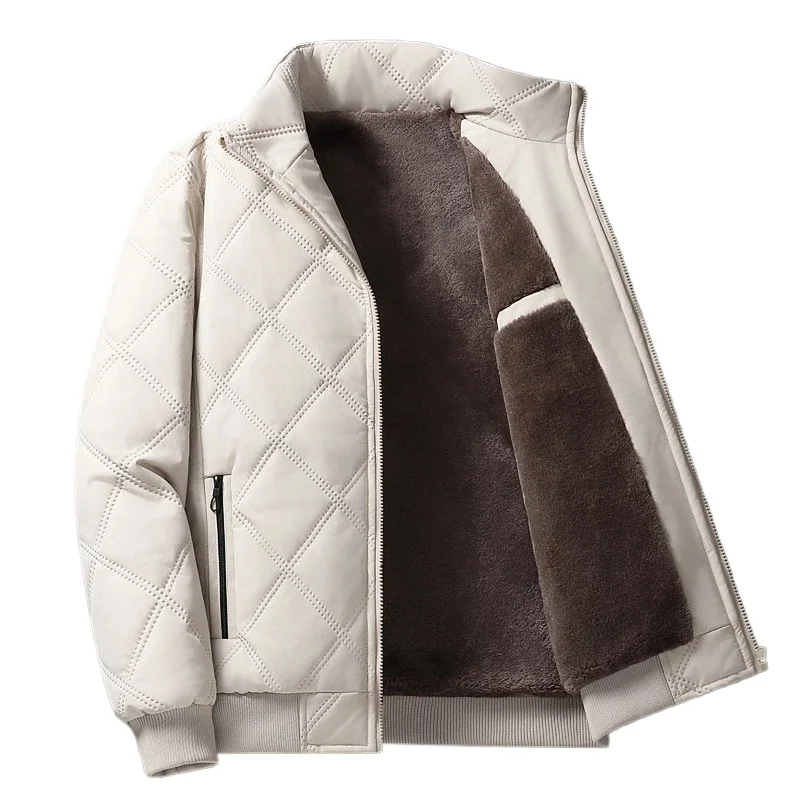 Versatile Casual Autumn Andwinter New Men's High-quality Stand Up Collar Warm and Plush Cotton Jacket,comfortable and Thick Coat
Versatile Casual Autumn Andwinter New Men's High-quality Stand Up Collar Warm and Plush Cotton Jacket,comfortable and Thick Coat