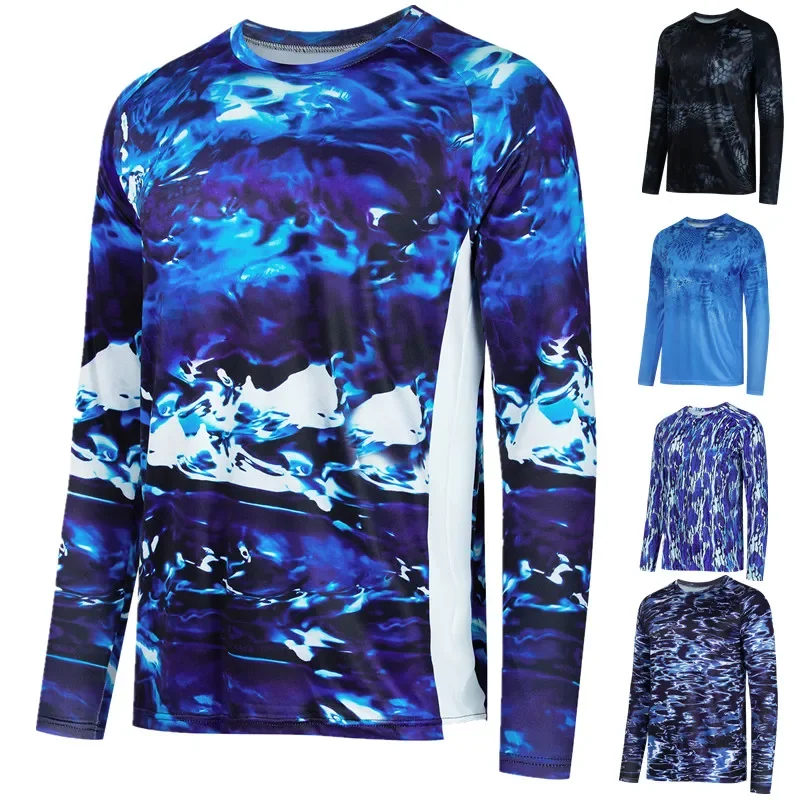 2023 Casual Men's Fishing Long sleeved Outdoor Mesh T-shirt Sunscreen Breathable Set Shirt Top
2023 Casual Men's Fishing Long sleeved Outdoor Mesh T-shirt Sunscreen Breathable Set Shirt Top