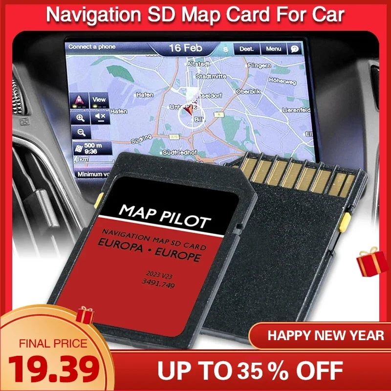 Becker MAP PILOT Sat Nav 8GB SD Card Update Europe map 2023 Navigation for Mercedes A/B/C/E/CLA/CLS/GLA/GLK Car GPS
Becker MAP PILOT Sat Nav 8GB SD Card Update Europe map 2023 Navigation for Mercedes A/B/C/E/CLA/CLS/GLA/GLK Car GPS