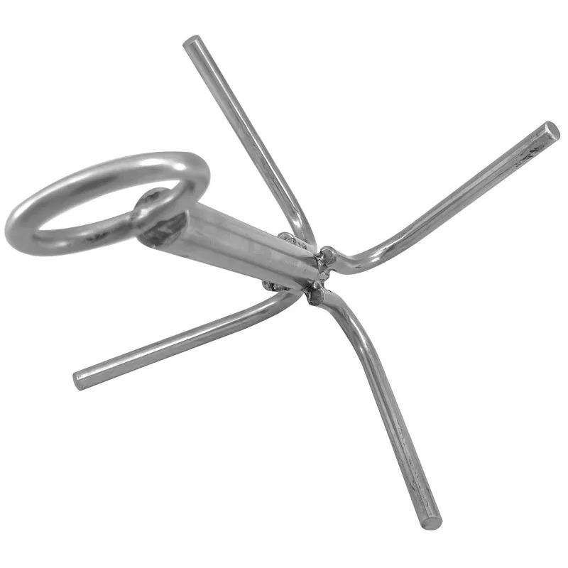 Stainless steel 4-claw anchor hook, multi-claw anchor, marine grappling hook
Stainless steel 4-claw anchor hook, multi-claw anchor, marine grappling hook