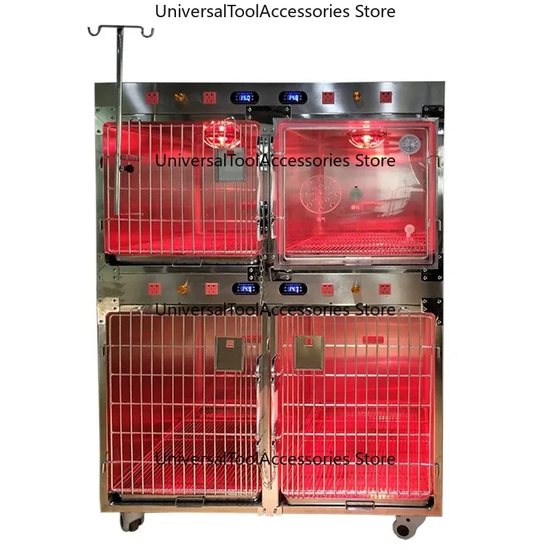 High Quality 304 Stainless Steel Dog Cage Quadrate Chamber for Pet Clinic
High Quality 304 Stainless Steel Dog Cage Quadrate Chamber for Pet Clinic