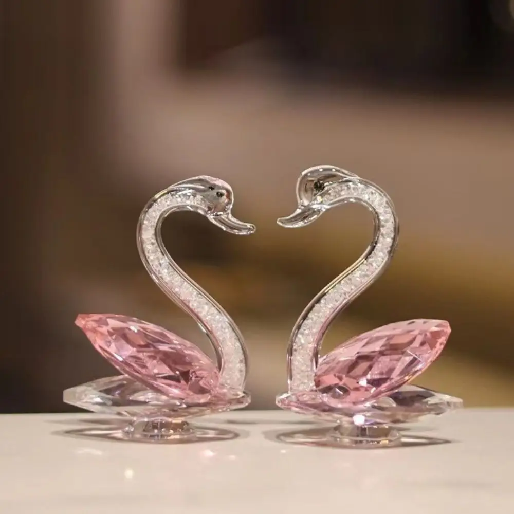 1/2Pcs Exquisite Crystal Swan Figurine Creative Elegant Swan Statue Romantic Mini Crystal Desktop Ornaments Home Decoration
1/2Pcs Exquisite Crystal Swan Figurine Creative Elegant Swan Statue Romantic Mini Crystal Desktop Ornaments Home Decoration