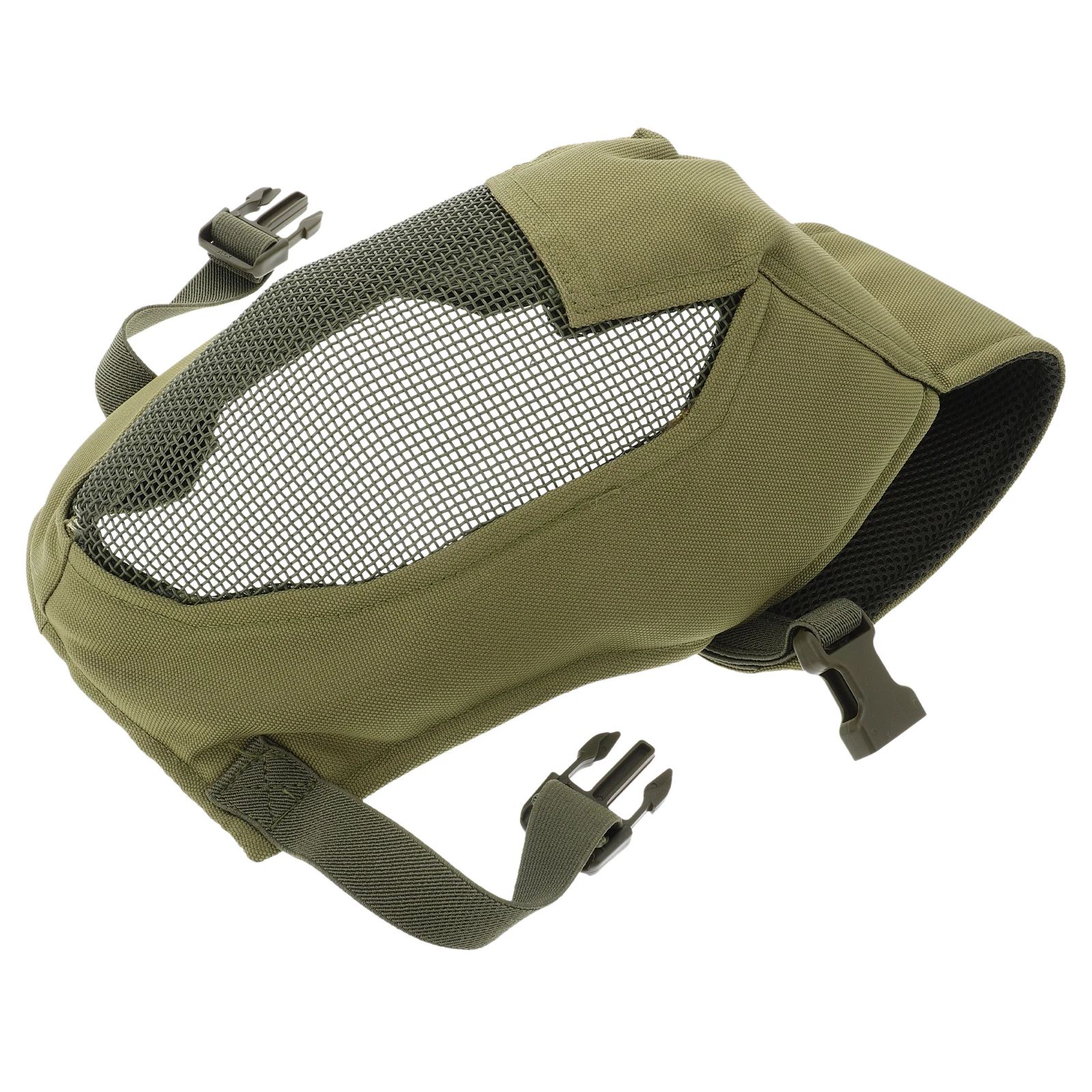 Fencing Mask Archery Face Guard Outdoor Olive Green Oxford Cloth Attack Protective
Fencing Mask Archery Face Guard Outdoor Olive Green Oxford Cloth Attack Protective