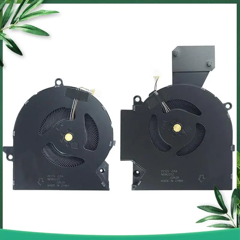 (NEW) CPU GPU Cooling Fan For HP OMEN 16-B 16-C RTX3060 RTX3070 Series 16-C0045ns 16-B0013dx 16-B0014nr Fan DC 12V
(NEW) CPU GPU Cooling Fan For HP OMEN 16-B 16-C RTX3060 RTX3070 Series 16-C0045ns 16-B0013dx 16-B0014nr Fan DC 12V