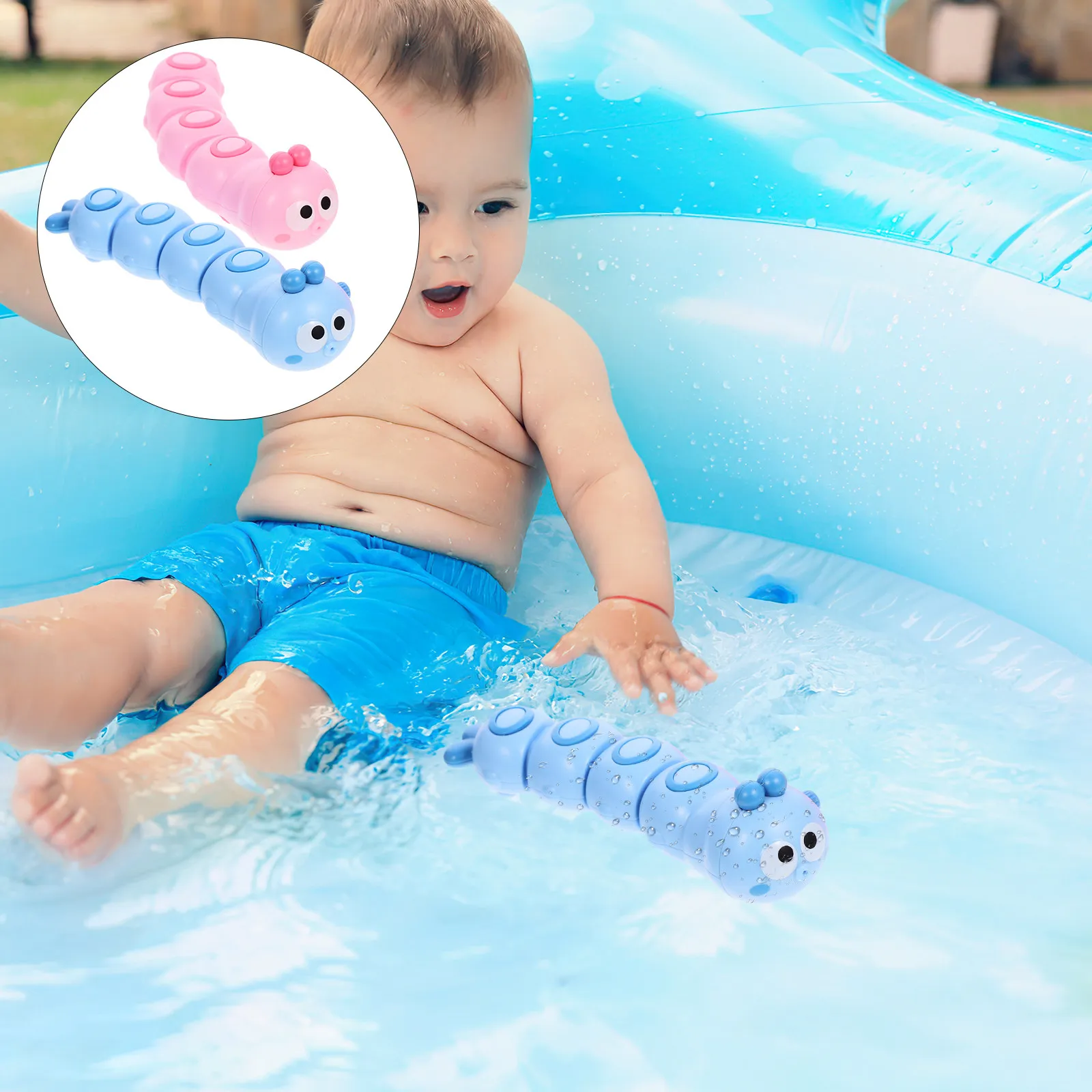 2Pcs Toddler Bath Caterpillar Shape Playing Water Plaything Durable ABS Material Safe Fun Kids Bathtub Cartoon Animals Water
2Pcs Toddler Bath Caterpillar Shape Playing Water Plaything Durable ABS Material Safe Fun Kids Bathtub Cartoon Animals Water