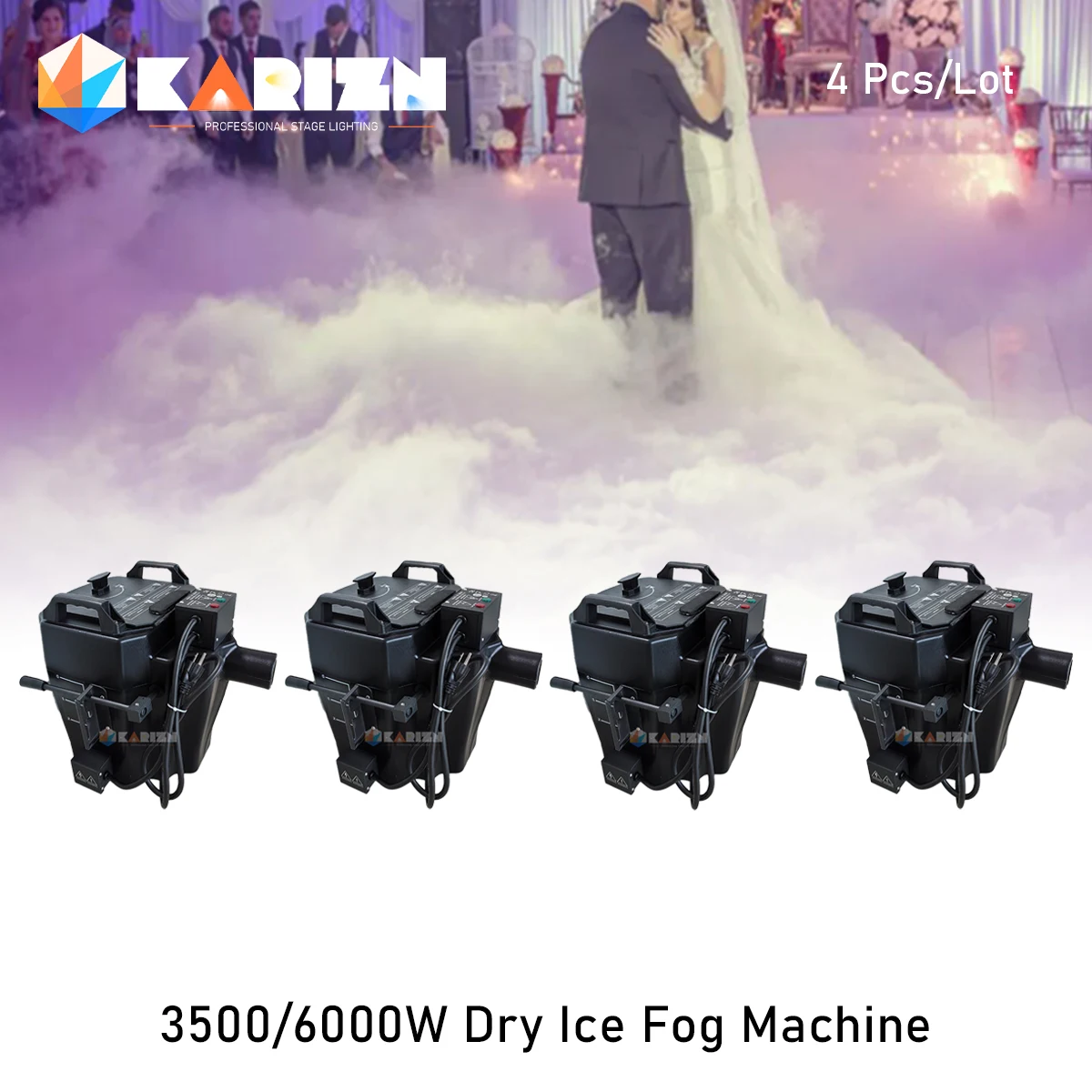 0 Tax 4Pcs 3500W Dry Ice Fog Machine Low Lying Smoke Machine Party Wedding Concert Equipment Low Lying With Pipe And Nozzle
0 Tax 4Pcs 3500W Dry Ice Fog Machine Low Lying Smoke Machine Party Wedding Concert Equipment Low Lying With Pipe And Nozzle