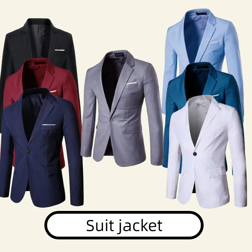 2025 Новый осенний мужской пиджак - приталенный повседневный пиджак 
2025 Новый осенний мужской пиджак - приталенный повседневный пиджак