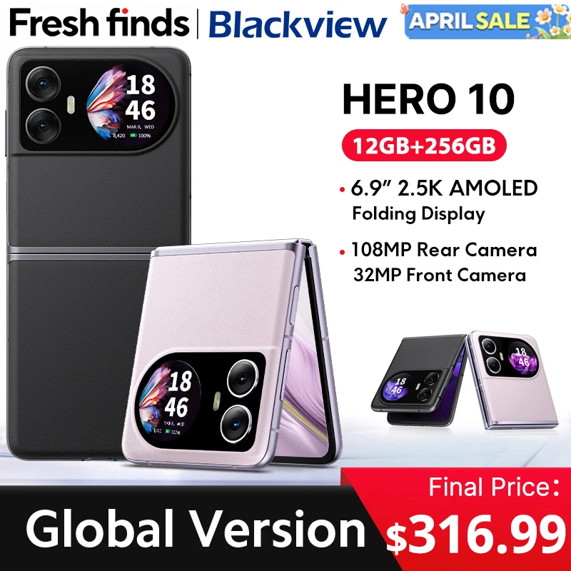 Мировая премьера смартфона Blackview HERO 10, 6,9-дюймовый складной AMOLED-дисплей, 12 ГБ, 256 ГБ, MTK Helio G99, камера 108 МП, зарядка 45 Вт
Мировая премьера смартфона Blackview HERO 10, 6,9-дюймовый складной AMOLED-дисплей, 12 ГБ, 256 ГБ, MTK Helio G99, камера 108 МП, зарядка 45 Вт