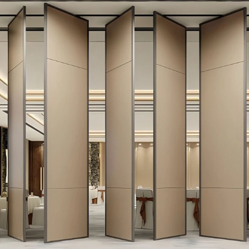Hotel activity partition folding door electric movable screen sound insulation wall one-click start intelligent
Hotel activity partition folding door electric movable screen sound insulation wall one-click start intelligent
