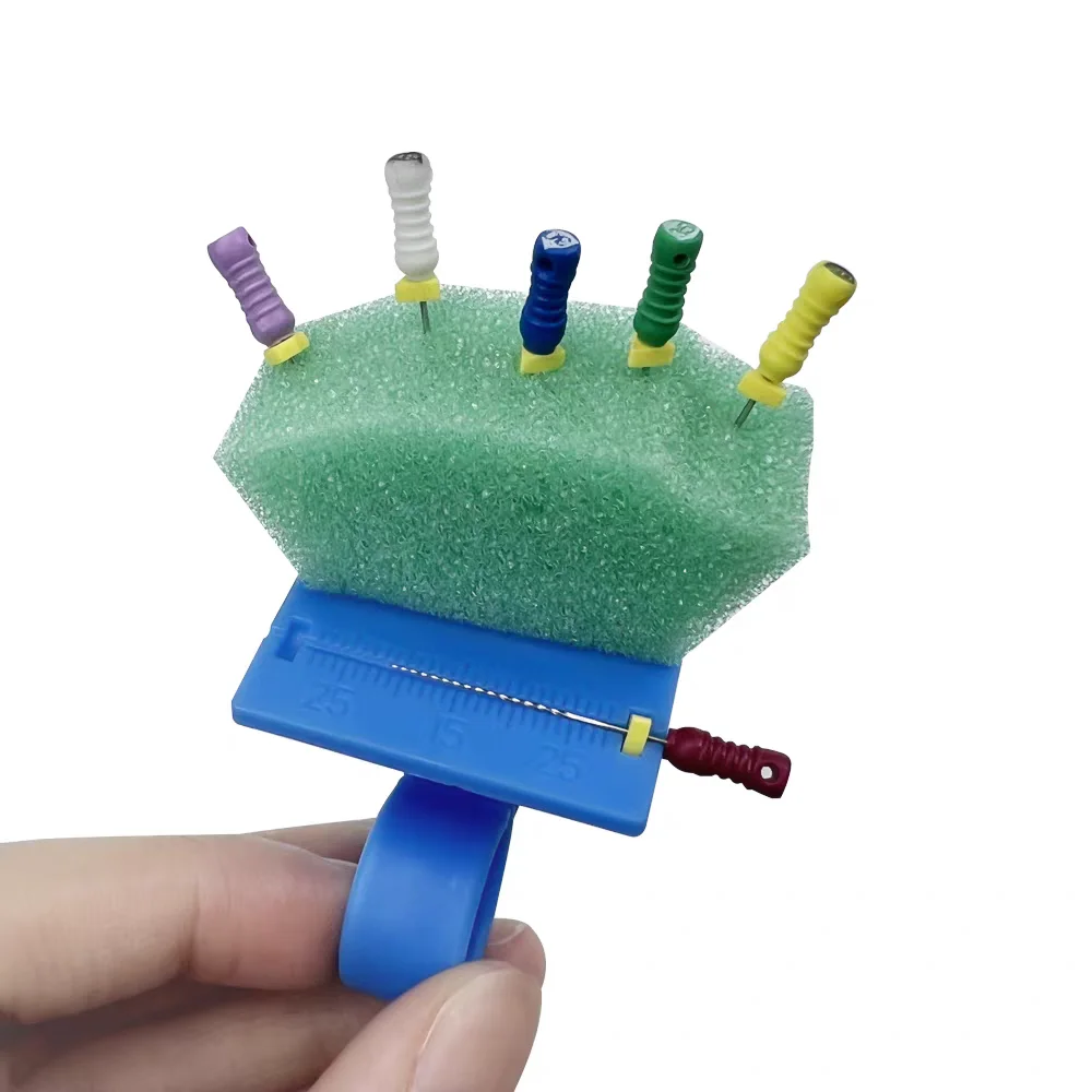 Dental Endo File Block Endo File Holder Rulers Root Canal Finger Ring Endodontic Finger Measuring Instruments Cleaning Sponge
Dental Endo File Block Endo File Holder Rulers Root Canal Finger Ring Endodontic Finger Measuring Instruments Cleaning Sponge