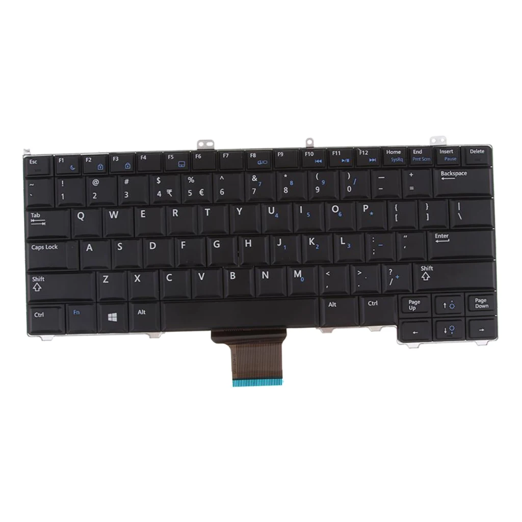 Laptop Replacement Keyboard Plastic Keypad Repair Part for Latitude 12 7000 E7440 E7420 US Layout
Laptop Replacement Keyboard Plastic Keypad Repair Part for Latitude 12 7000 E7440 E7420 US Layout