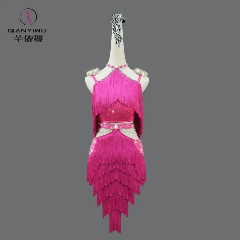 2025 Latin Dance Costume For Girls Competition Dress Woman Line Skirt Sports Suit Tassel Clothes Party Girls Stage Practice Wear
2025 Latin Dance Costume For Girls Competition Dress Woman Line Skirt Sports Suit Tassel Clothes Party Girls Stage Practice Wear