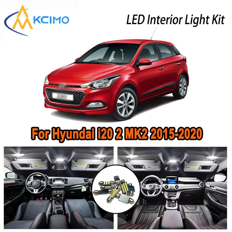Для Hyundai i20 2 MK2 2015-2020 2016 2017 2018 2019 2020 светодиодный внутренний купол карта багажника комплект автомобильных светодиодных ламп Canbus без ошибок
Для Hyundai i20 2 MK2 2015-2020 2016 2017 2018 2019 2020 светодиодный внутренний купол карта багажника комплект автомобильных светодиодных ламп Canbus без ошибок