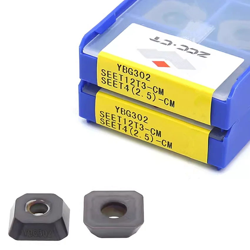 SEET12T3-CM YBG205/SEET12T3-CM YBG302/SEET12T3-CM YBG202/SEET12T3-CM YBG102 ZCC.CT CNC carbide inserts milling inserts 10pcs/box
SEET12T3-CM YBG205/SEET12T3-CM YBG302/SEET12T3-CM YBG202/SEET12T3-CM YBG102 ZCC.CT CNC carbide inserts milling inserts 10pcs/box