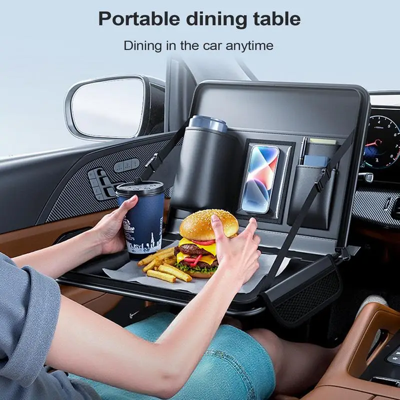 Car Steering Wheel Desk Steering Wheel Tray For Food Driver Rear Passenger Foldable Desk Vehicle Interior Organizer For Working
Car Steering Wheel Desk Steering Wheel Tray For Food Driver Rear Passenger Foldable Desk Vehicle Interior Organizer For Working