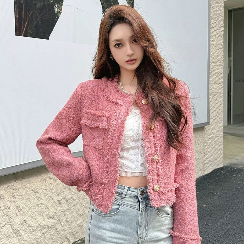 2025 Spring Fall Women Ripped Tassel Short Elegant Jacket Coat , Woman Autumn Female Coats Jackets
2025 Spring Fall Women Ripped Tassel Short Elegant Jacket Coat , Woman Autumn Female Coats Jackets
