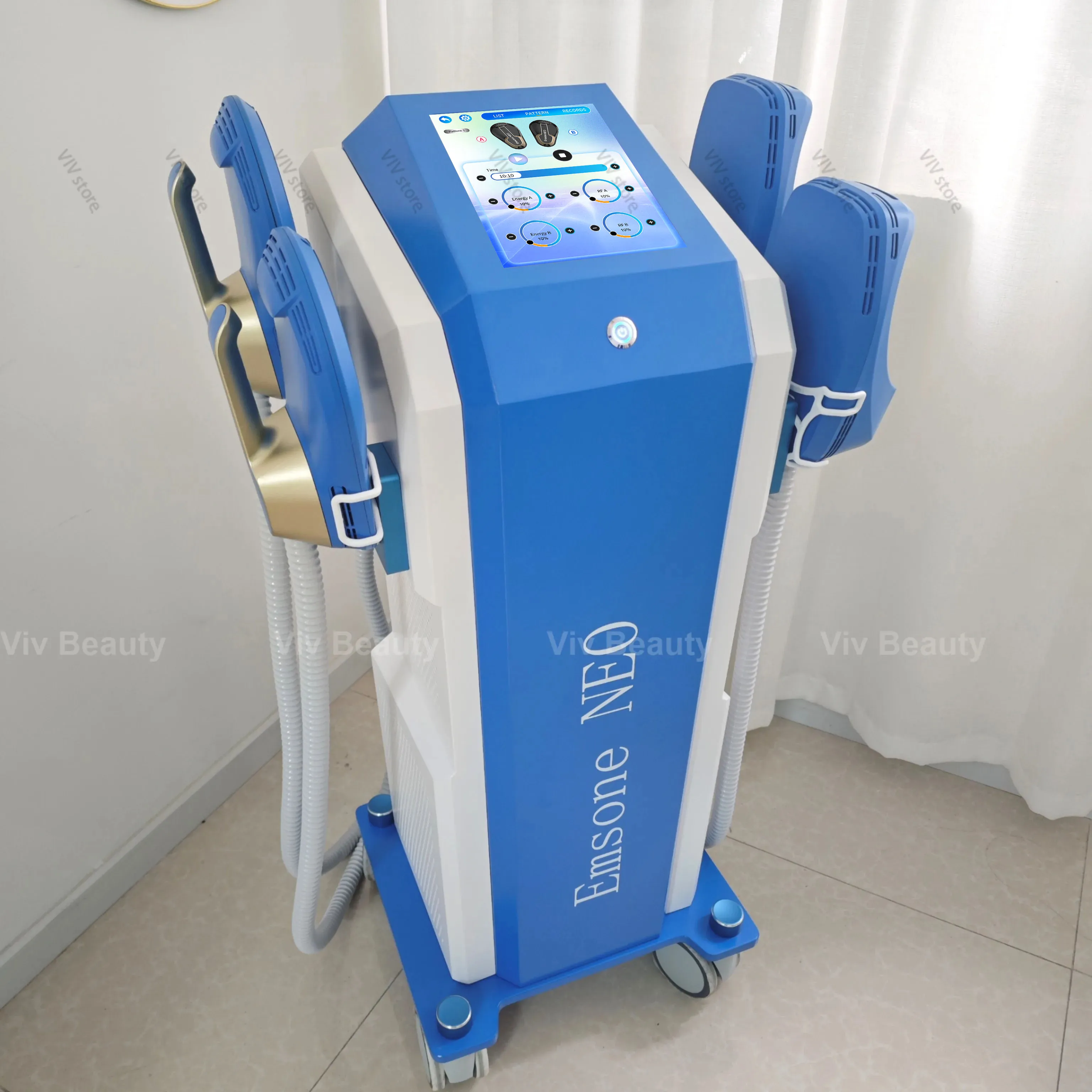 Emsone NEO RF Power 6500W 200Hz RF Muscle Stimulating Fat Removal Muscle Sculpting Machine EMS Salon
Emsone NEO RF Power 6500W 200Hz RF Muscle Stimulating Fat Removal Muscle Sculpting Machine EMS Salon