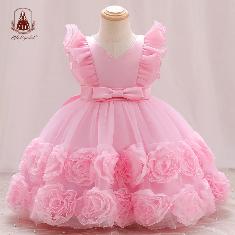 Yoliyolei Wedding Princess Dress for Baby Girl Flower Elegant Girls Dresses Party Kids Dresses girls clothes 2 to 8 years
Yoliyolei Wedding Princess Dress for Baby Girl Flower Elegant Girls Dresses Party Kids Dresses girls clothes 2 to 8 years