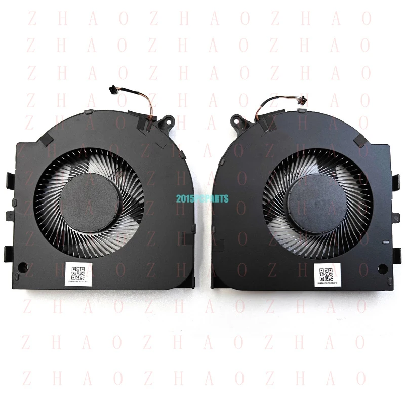 L+ New for Razer Blade 18" (2023) RZ09-0484 RZ09-0484x CPU & GPU Cooling Fans