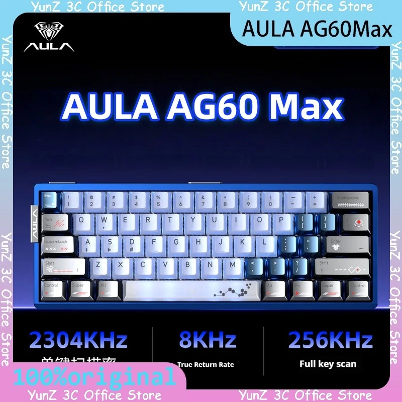 Aula AG60 Wired Mechanical Keyboard 8000Hz RT0.01mm Magnetic Switch Aluminium Alloy Gaming Keyboard Computer Office Accessories
Aula AG60 Wired Mechanical Keyboard 8000Hz RT0.01mm Magnetic Switch Aluminium Alloy Gaming Keyboard Computer Office Accessories