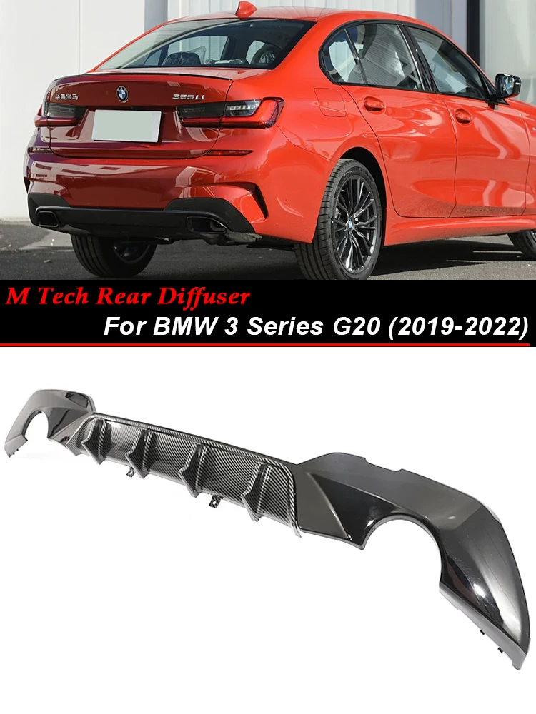 Rear Bumper Diffuser Body Kit MP Speed Style Diffusor For BMW 3 Series G20 G21 2019-2022 M340i Exterior Parts M Tech M Sport
Rear Bumper Diffuser Body Kit MP Speed Style Diffusor For BMW 3 Series G20 G21 2019-2022 M340i Exterior Parts M Tech M Sport