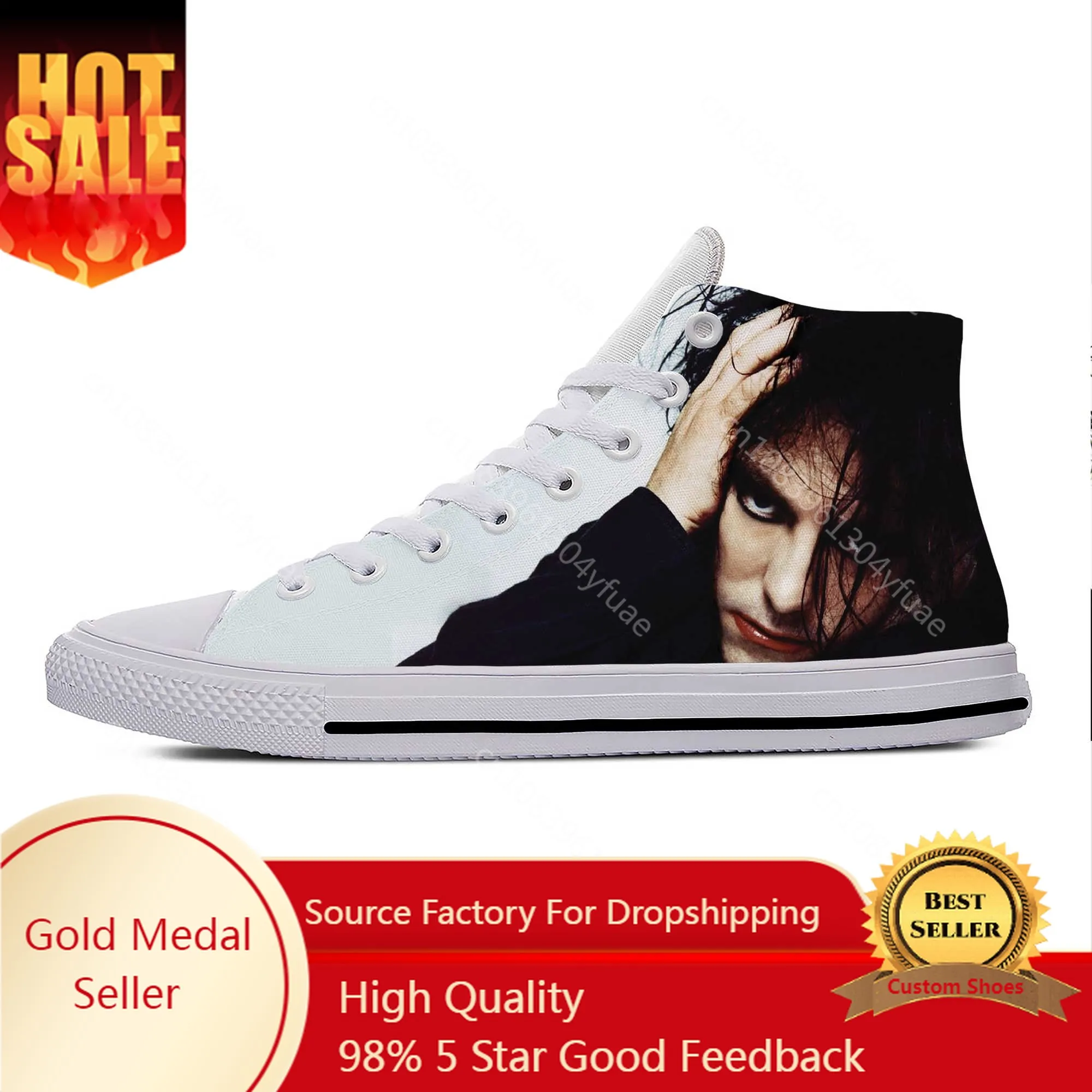 Cure Rock Band Robert Smith The Music Singer Cool Casual Shoes Breathable Men Women Sneakers High Top Lightweight Board Shoes
Cure Rock Band Robert Smith The Music Singer Cool Casual Shoes Breathable Men Women Sneakers High Top Lightweight Board Shoes