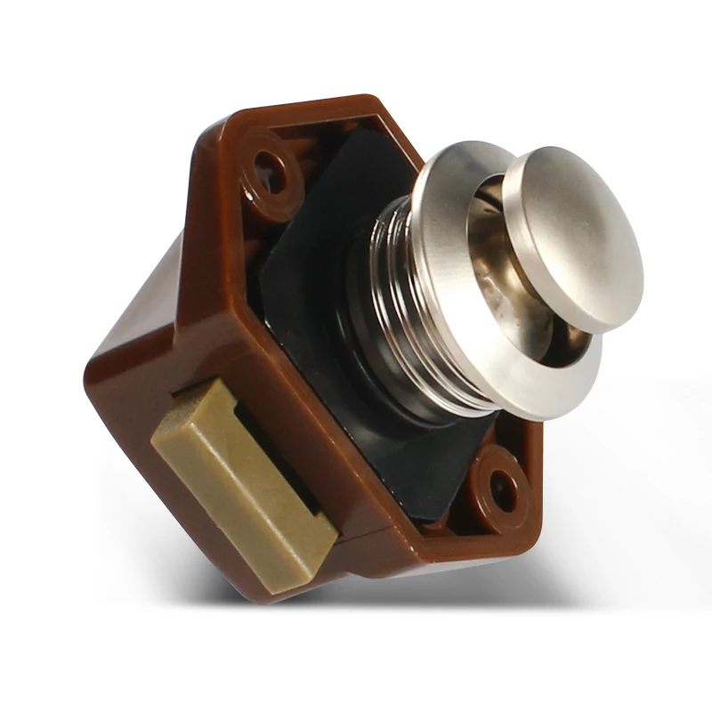 High Quality Brown Anti-lock Brake System Plastic Push Lock Boat and Marine 20mm Cut Size Durable Door Opening - RV
High Quality Brown Anti-lock Brake System Plastic Push Lock Boat and Marine 20mm Cut Size Durable Door Opening - RV