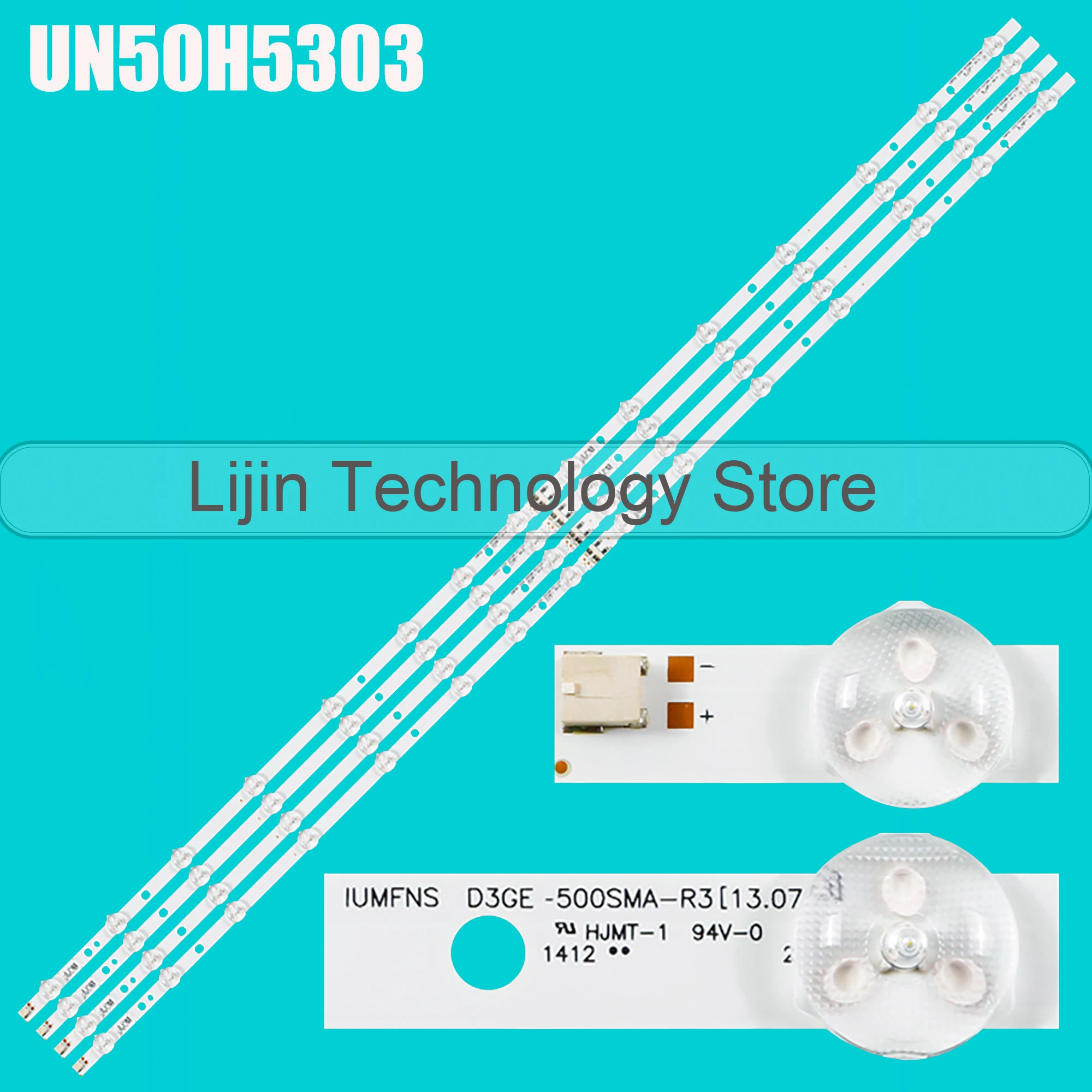 1/5/10 set LED strip For UN50FH5030 UN50FH5303 UN50H6201 BN96-28770A 28771A UN50H6201AF LM41-00001Z 2013SVS50_3228N1_B2_L08/R07
1/5/10 set LED strip For UN50FH5030 UN50FH5303 UN50H6201 BN96-28770A 28771A UN50H6201AF LM41-00001Z 2013SVS50_3228N1_B2_L08/R07
