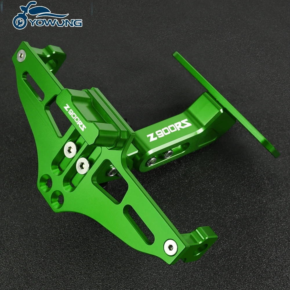 For KAWASAKI Z900 Z900RS Z 900 900RS 2017 2018 2019 2020-2023 Adjustable CNC Aluminum Bracket License Plate Holder LED Light
For KAWASAKI Z900 Z900RS Z 900 900RS 2017 2018 2019 2020-2023 Adjustable CNC Aluminum Bracket License Plate Holder LED Light