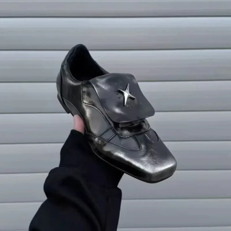 New Retro Women Shoe Fashion Square Head Moral Training Shoes for Woman Exquisite Flat Casual Shoes Designer Shoes Zapatos Mujer
New Retro Women Shoe Fashion Square Head Moral Training Shoes for Woman Exquisite Flat Casual Shoes Designer Shoes Zapatos Mujer