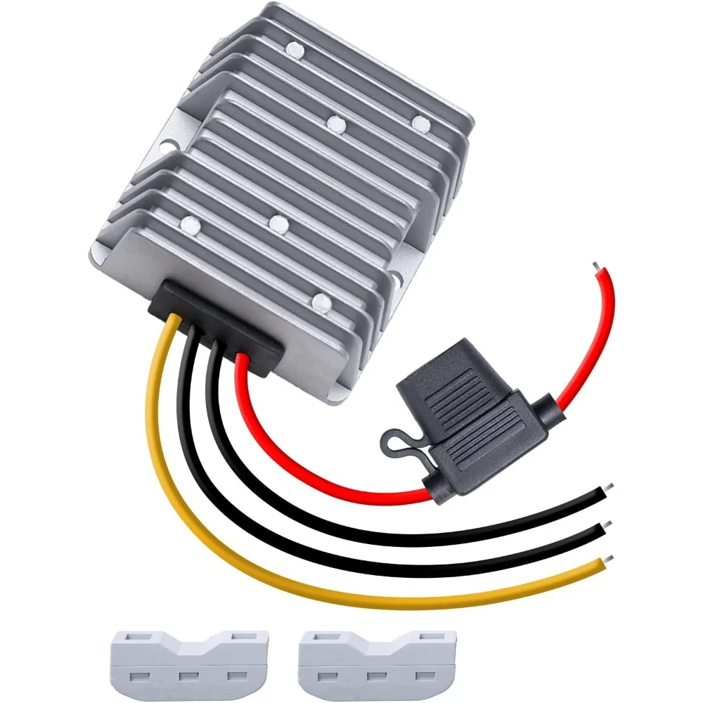DC 48V 36V 24V to 12V 20A Buck Converter Step Down Converter Waterproof Voltage Regulator Transformer with Fuse for Golf Carts
DC 48V 36V 24V to 12V 20A Buck Converter Step Down Converter Waterproof Voltage Regulator Transformer with Fuse for Golf Carts