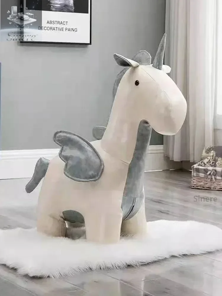 Creative pony shoe changing stool club hall ornament seat cute cartoon low stool seat animal child stool unicorn
Creative pony shoe changing stool club hall ornament seat cute cartoon low stool seat animal child stool unicorn