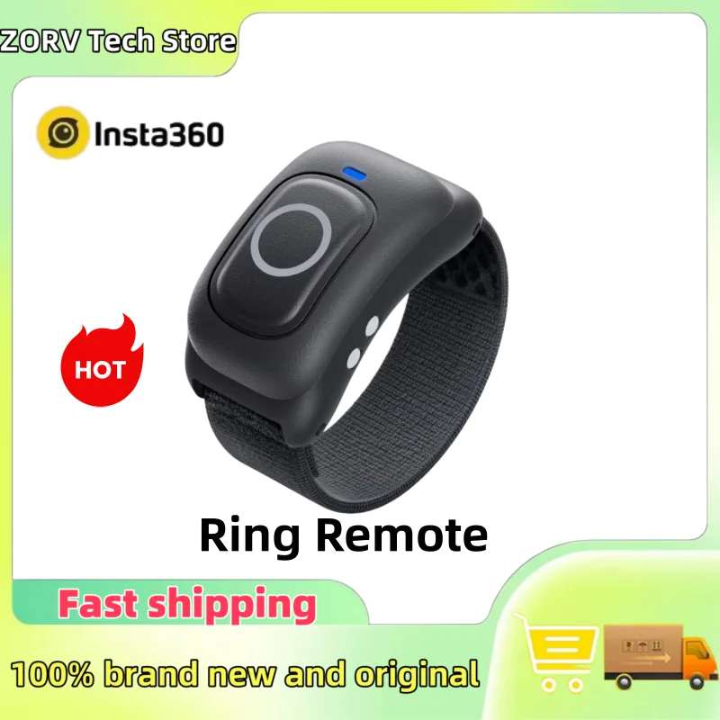 Insta360 Ring Remote 20m 66ft Mini Thumb Control IPX7 RC For Insta 360 GO Ultra X5 Ace Pro 2 X4 Air Original Accessories
Insta360 Ring Remote 20m 66ft Mini Thumb Control IPX7 RC For Insta 360 GO Ultra X5 Ace Pro 2 X4 Air Original Accessories