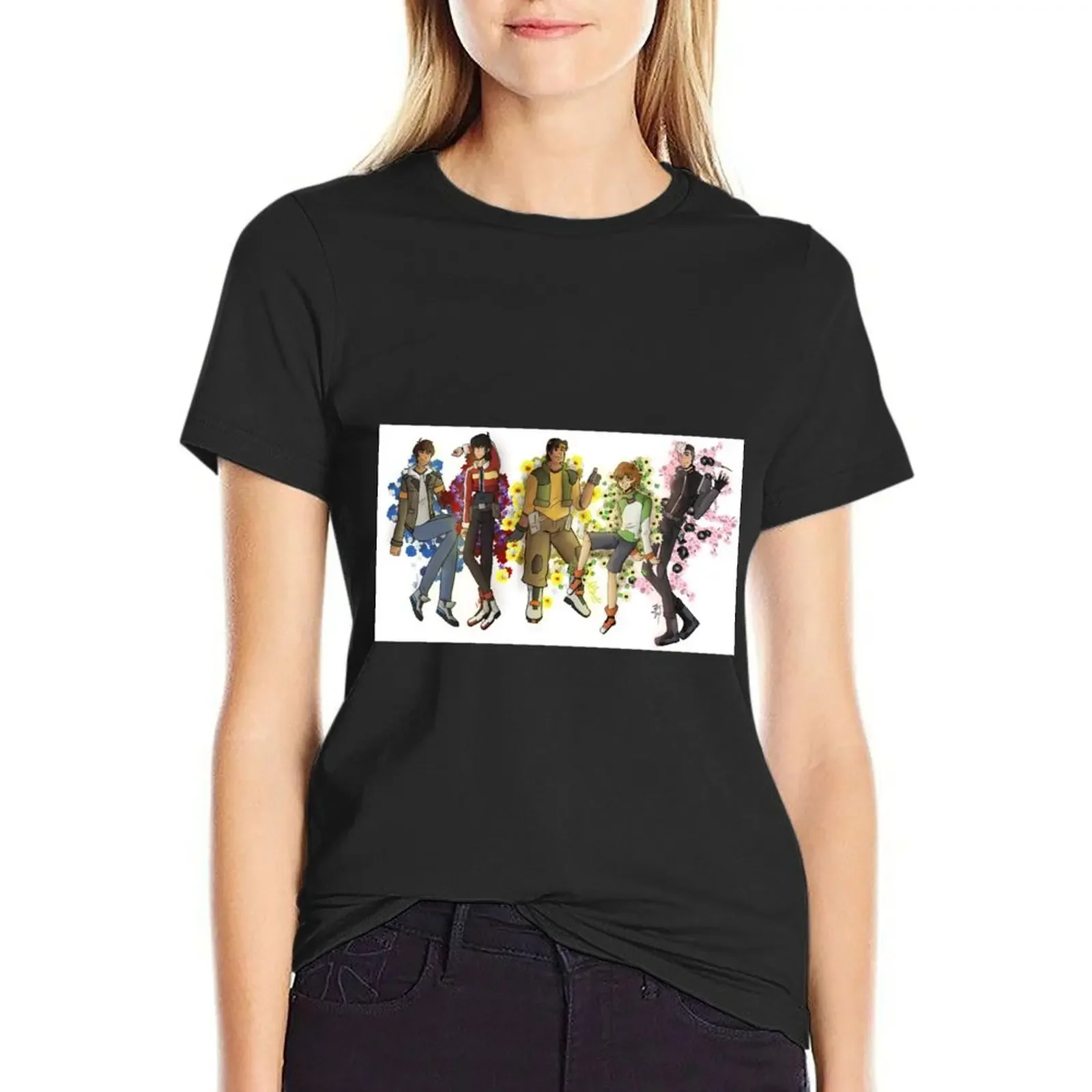 VOLTRON GROUP FANART T-Shirt plain anime clothes kawaii clothes black t shirts for Women
VOLTRON GROUP FANART T-Shirt plain anime clothes kawaii clothes black t shirts for Women
