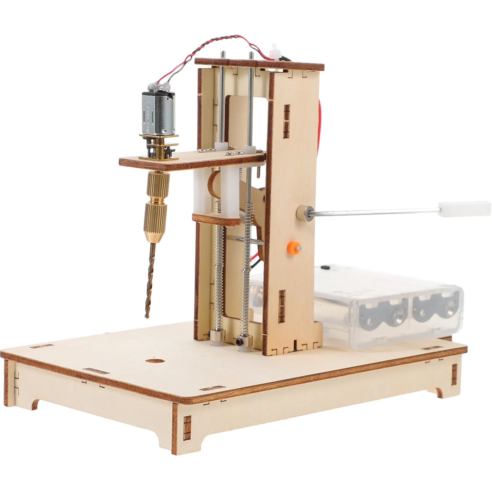 1 Set Mini Desk Bench Drill Press DIY Education Science Project Portable Precise Wood Plastic Drilling Machine Kit
1 Set Mini Desk Bench Drill Press DIY Education Science Project Portable Precise Wood Plastic Drilling Machine Kit