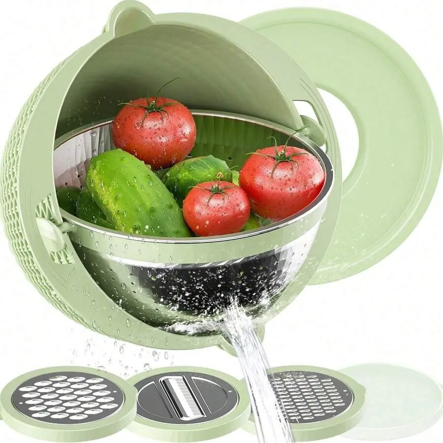 【New style】4-1 Colander With Bowl Set - Rotatable Strainers For Kitchen, Strainers And Colanders, Funny Presents For Women, Fru
【New style】4-1 Colander With Bowl Set - Rotatable Strainers For Kitchen, Strainers And Colanders, Funny Presents For Women, Fru