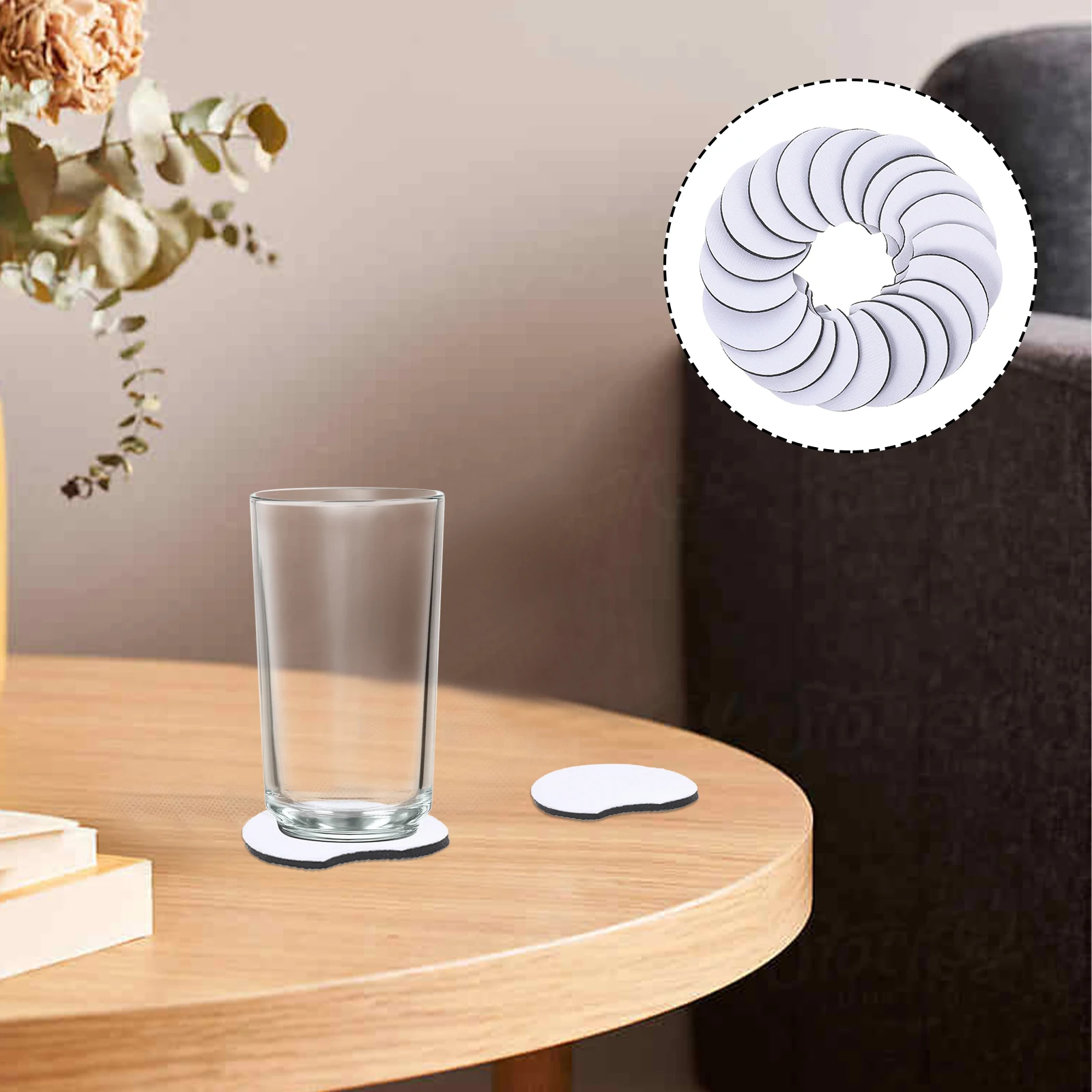 20pcs Car Coasters Sublimation Blanks Neoprene Cup Mats Durable Lightweight Gift Kitchen Bedroom Cafe Use Heat Transfer
20pcs Car Coasters Sublimation Blanks Neoprene Cup Mats Durable Lightweight Gift Kitchen Bedroom Cafe Use Heat Transfer