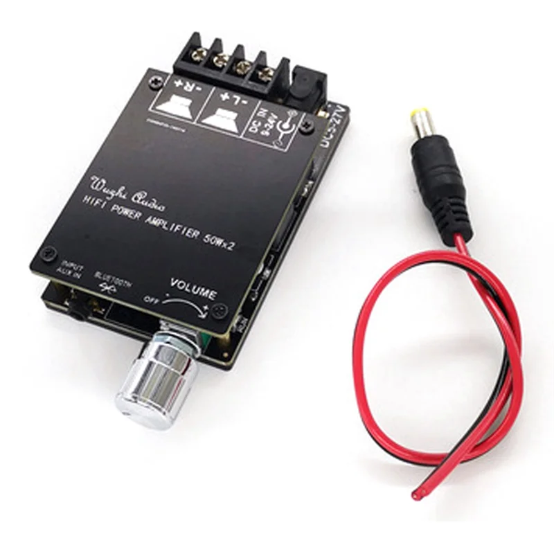 ZK-502C Bluetooth плата цифрового аудиоусилителя TPA3116 50Wx2, стерео, каналов, мощность Hi-Fi, модуль усилителя
ZK-502C Bluetooth плата цифрового аудиоусилителя TPA3116 50Wx2, стерео, каналов, мощность Hi-Fi, модуль усилителя