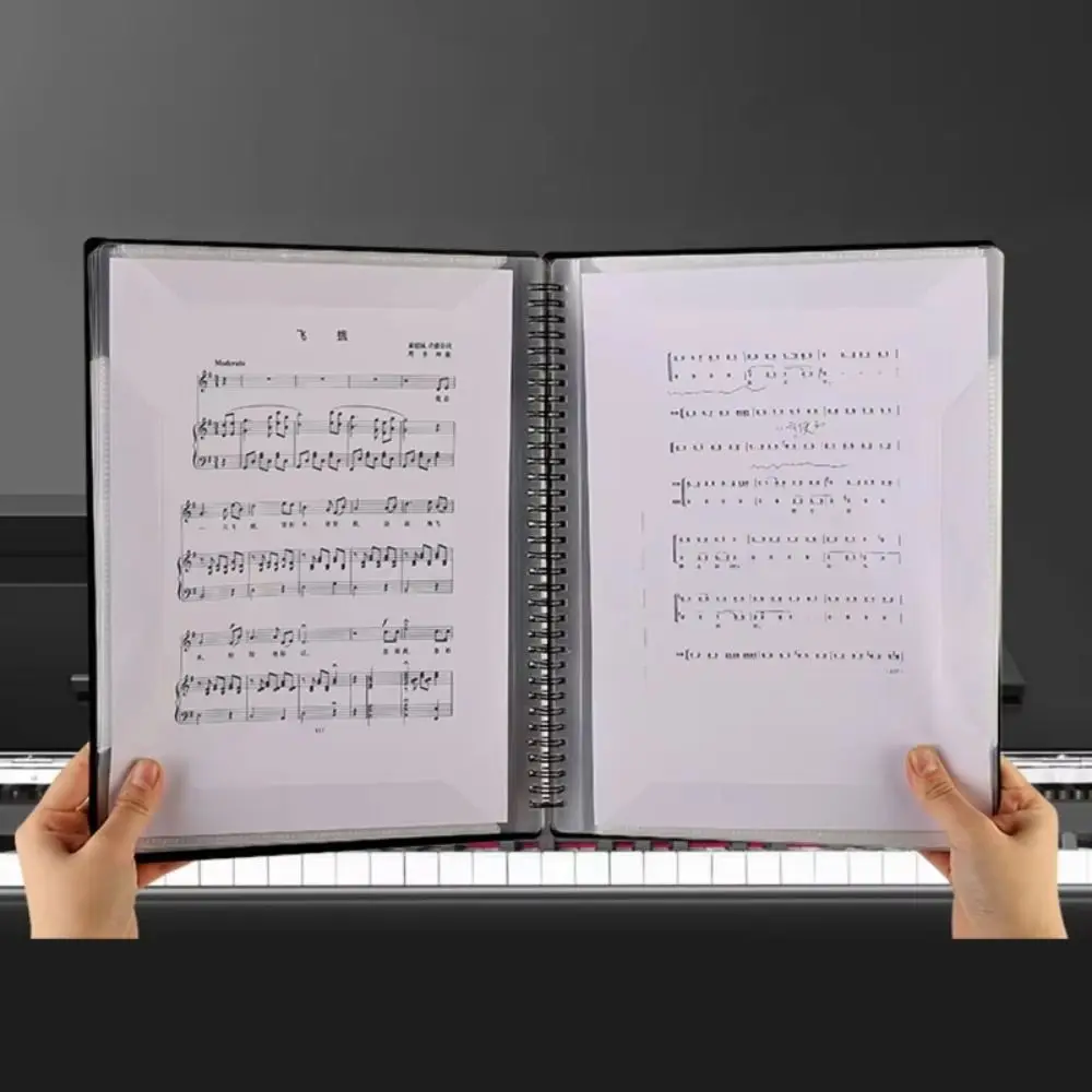 A4 Size 40 Pages Music Binder Spiral-Bound Waterproof Spiral-Bound Folder Detachable Writable File Folder Office
A4 Size 40 Pages Music Binder Spiral-Bound Waterproof Spiral-Bound Folder Detachable Writable File Folder Office