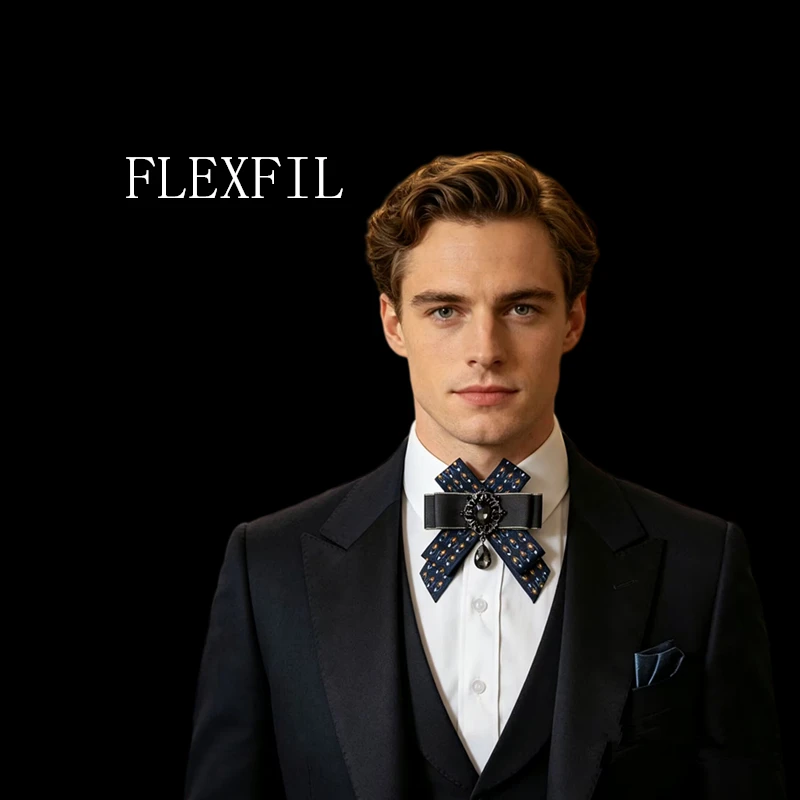 FLEXFIL Luxury bow tie for men's women Brand High Quality Butterfly Party Baroque business Bowknot wedding abotoaduras Jewelr
FLEXFIL Luxury bow tie for men's women Brand High Quality Butterfly Party Baroque business Bowknot wedding abotoaduras Jewelr