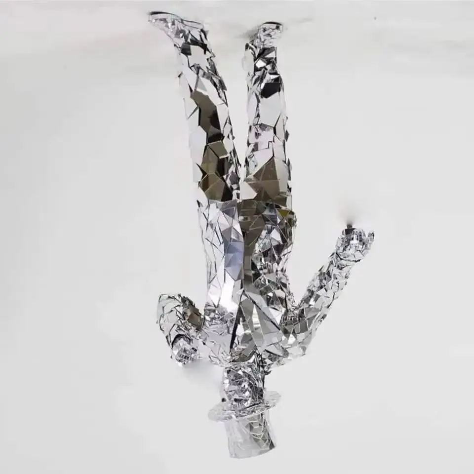 mirror robot suit Men suit silver gold party show cool machine costume Stage laser dance event performer outfit
mirror robot suit Men suit silver gold party show cool machine costume Stage laser dance event performer outfit