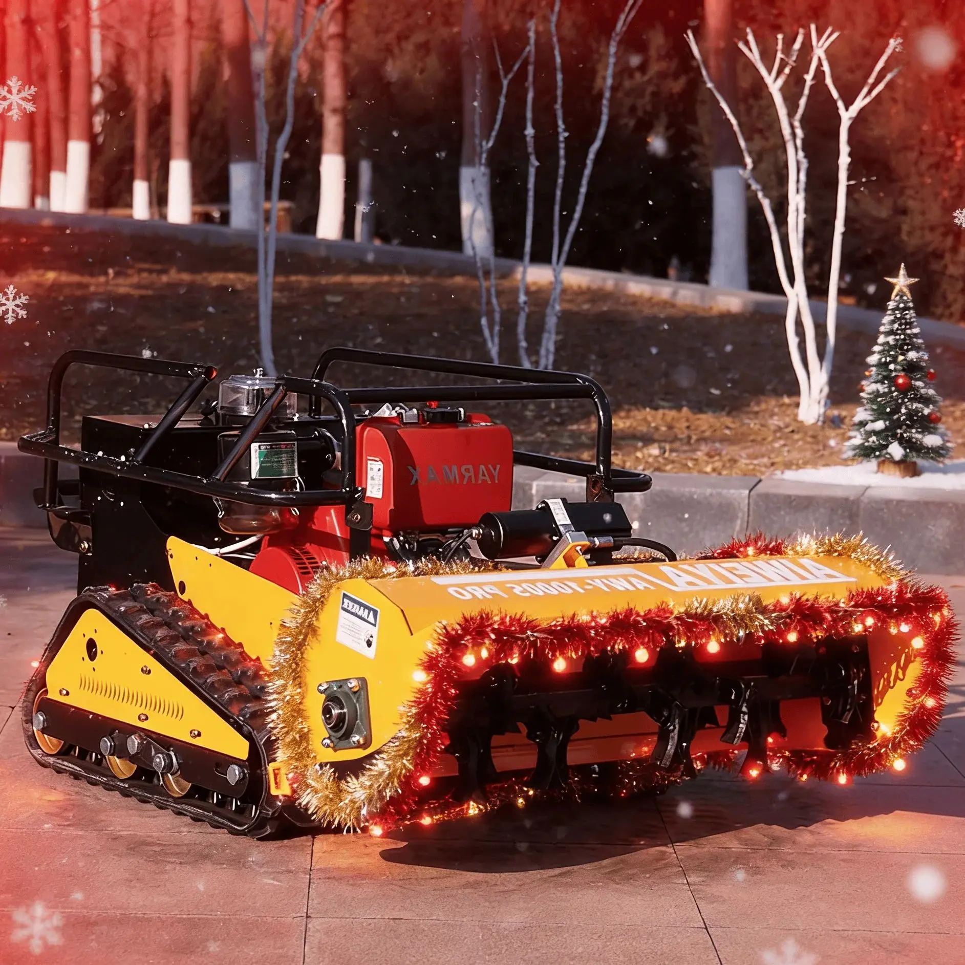 Мощная самоходная газонокосилка-измельчитель с шириной захвата 800 мм для сада
Мощная самоходная газонокосилка-измельчитель с шириной захвата 800 мм для сада