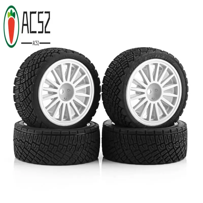 AC52-4Pcs 67Mm Rubber Tire Wheel Tyre For Tamiya XV01 XV02 TT01 TT02 PTG-2 1/10 RC Rally Racing Car Upgrade Parts
AC52-4Pcs 67Mm Rubber Tire Wheel Tyre For Tamiya XV01 XV02 TT01 TT02 PTG-2 1/10 RC Rally Racing Car Upgrade Parts