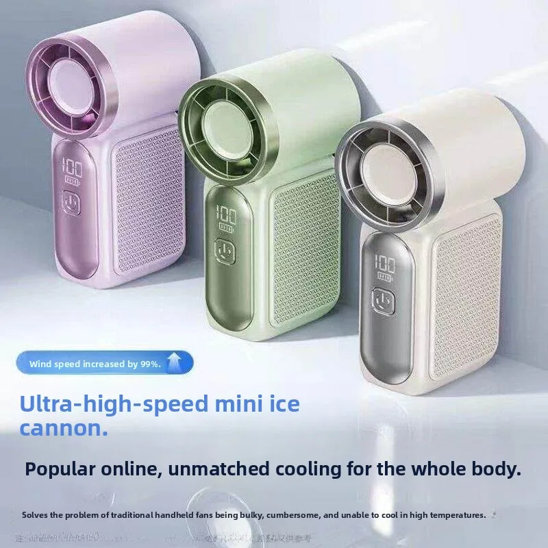 Portable Handheld Fan Powerful Cold Wind Design Small Size Convenient for Office Use Desktop ABS Material
Portable Handheld Fan Powerful Cold Wind Design Small Size Convenient for Office Use Desktop ABS Material