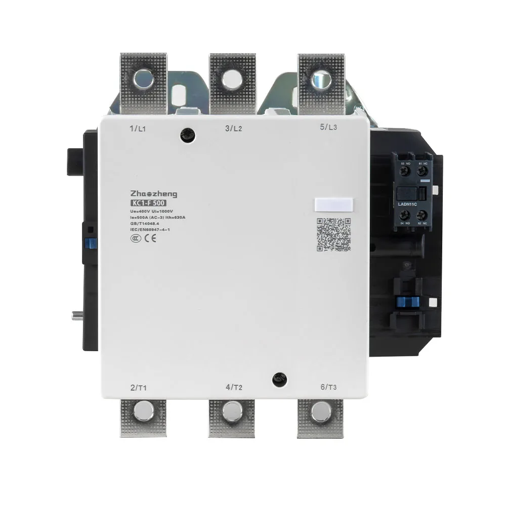 LC1-F 500 Magnetic Latching Contactor 3P 3NO 500A AC Contactor Triple Poles
LC1-F 500 Magnetic Latching Contactor 3P 3NO 500A AC Contactor Triple Poles