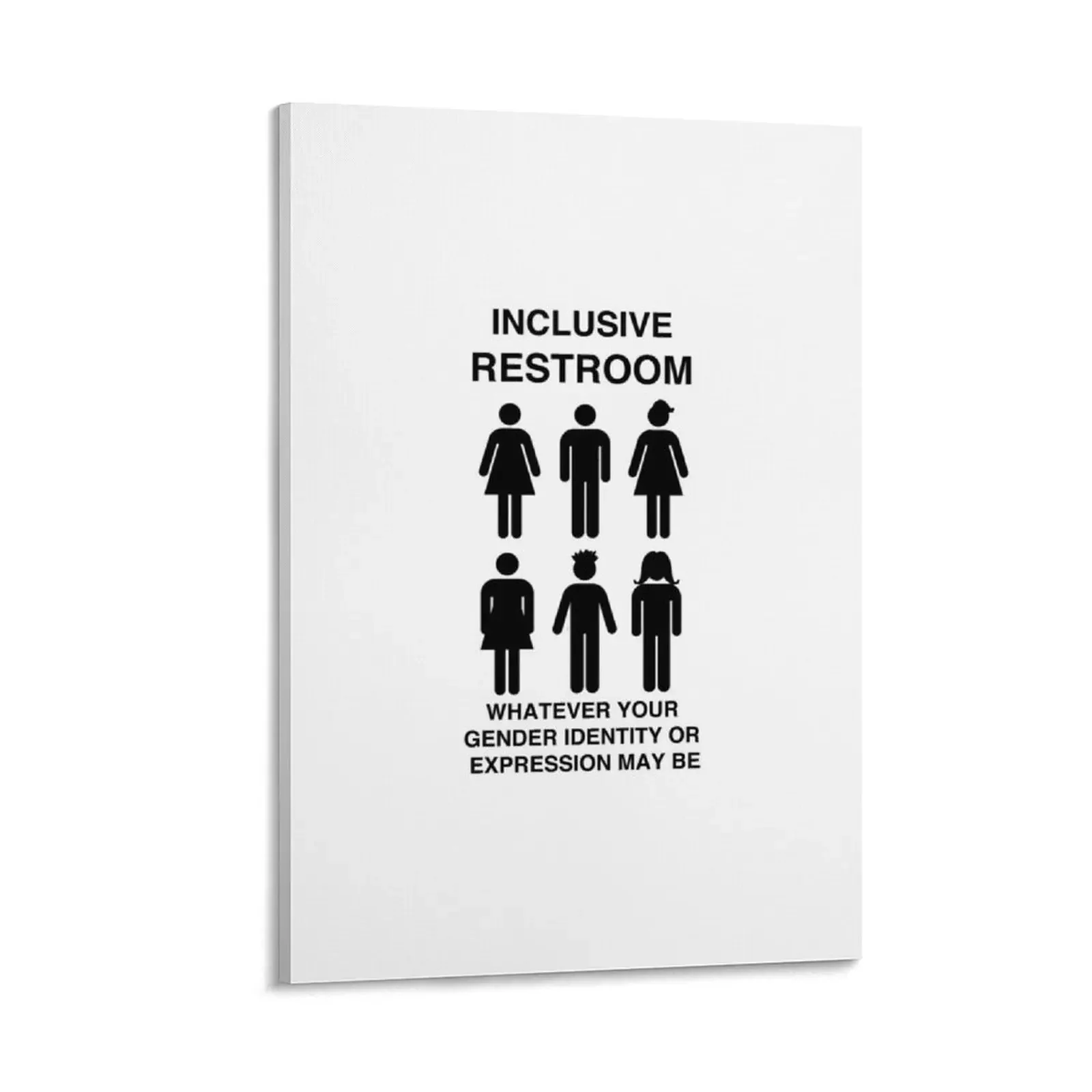 Inclusive Restroom Sign Canvas Painting accessories for home decor fashion wall paintings Wall paintings
Inclusive Restroom Sign Canvas Painting accessories for home decor fashion wall paintings Wall paintings