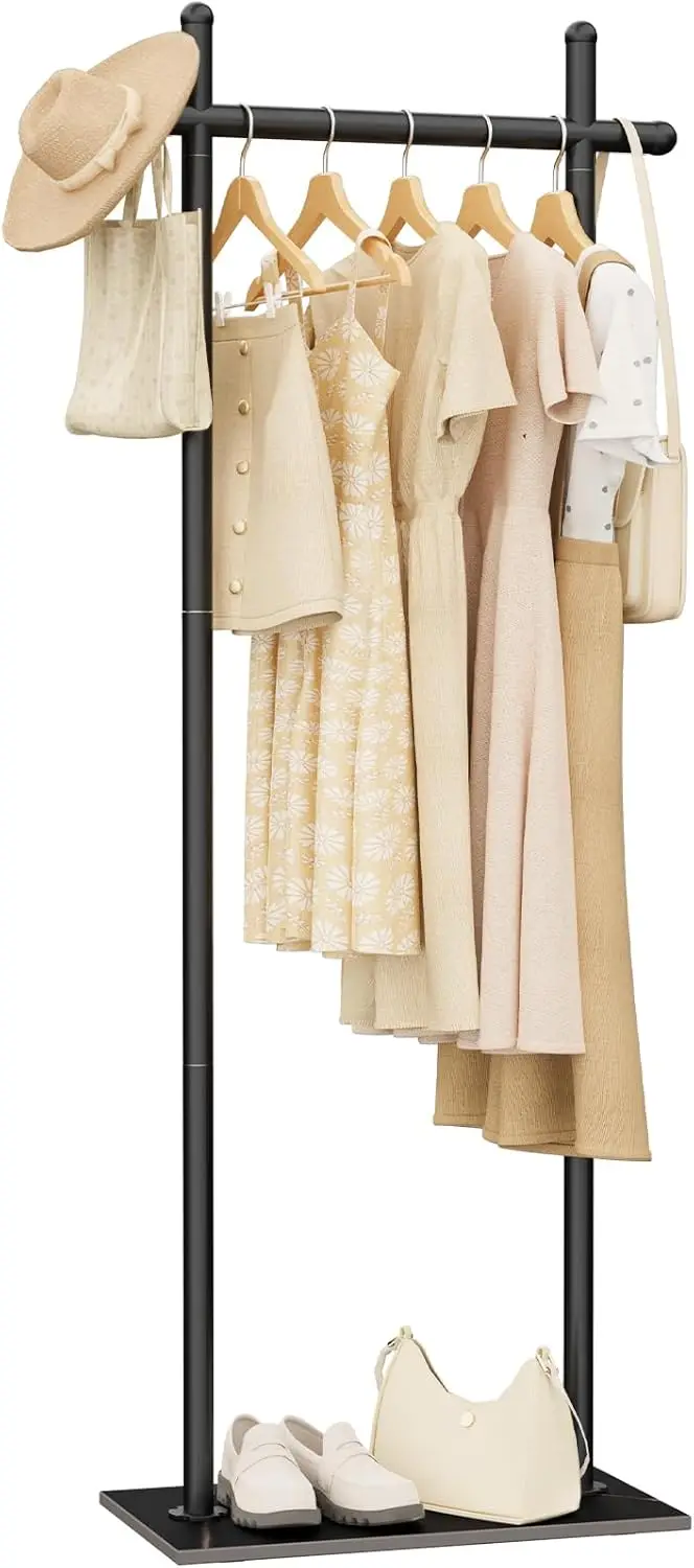 Coat Rack Freestanding with Natural Rock Base, Metal Coat Hanger Stand, Industrial Garment Rack, Clothes Tree for Bedroo
Coat Rack Freestanding with Natural Rock Base, Metal Coat Hanger Stand, Industrial Garment Rack, Clothes Tree for Bedroo